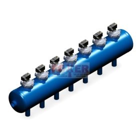   AUTEL tartály+3x6/4" integrált szelep AE2440I 195 mm osztással