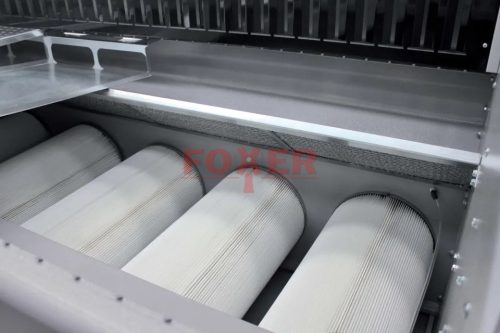 hegesztési füstelszívó asztal beépített szűrővel és ventilátorral