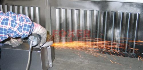 hegesztési füstelszívó asztal beépített szűrővel és ventilátorral