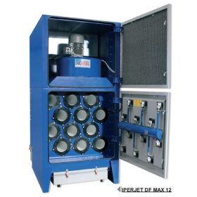   IPERJET DF MAX-12-C1200 18,5 kW antisztatikus porleválasztó szűrőtorony