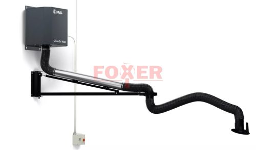 CleanGo Wall 1,1 kW hegesztési füstelszívó DYNAFLEX 160/3P karral