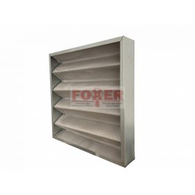 Előszűrő ALU EXPANDÁLT 595x595x100/6réteg