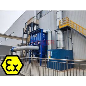   AIRCOMPACT ATEX ST1 robbanásvédett szárazpor leválasztó - szűrőtorony patronos szűrőkkel
